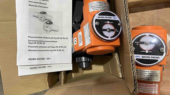 Used GF Pneumatic Actuators-Item#494