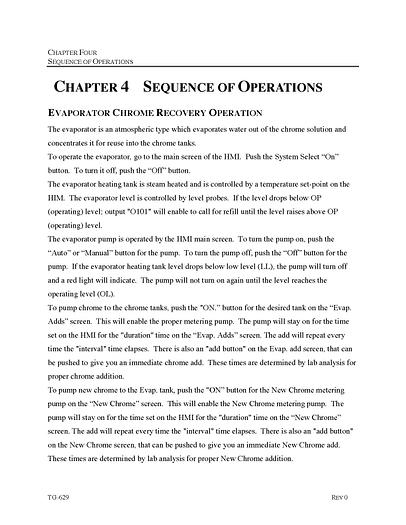 Used CHEMTECH CHROME EVAPORATOR-Item#213