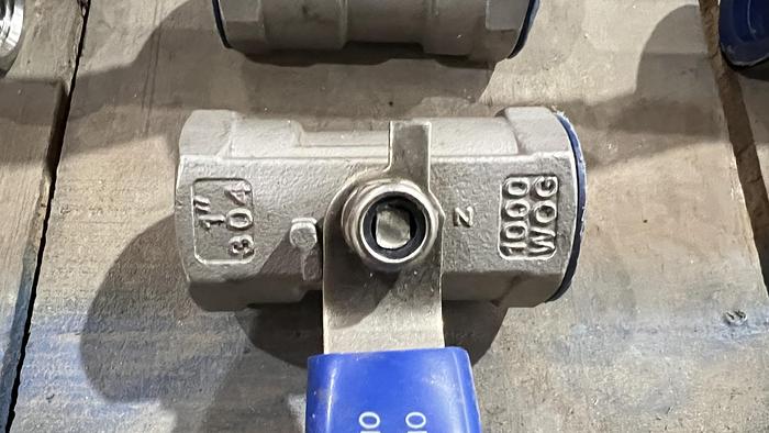 1" Stainless Steel Ball Valves