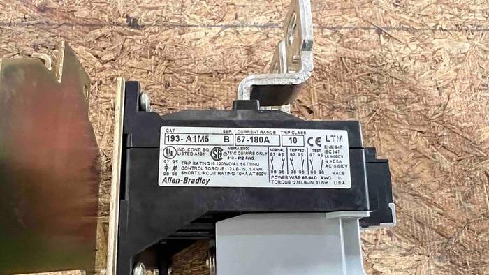 ALLEN BRADLEY Overload Relay (NEW)-Item#648