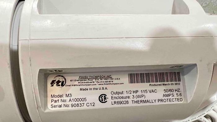 Used Finish Thompson Drum Pumps-Item#544