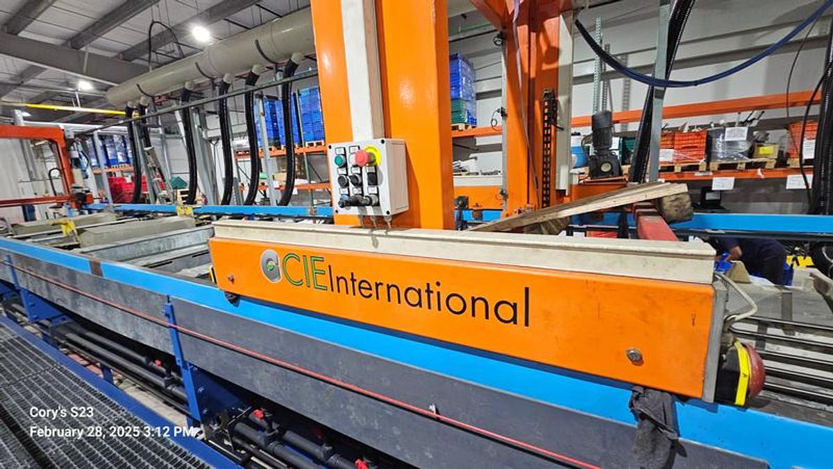 Used AUTOMATED TIN BARREL PLATING SYSTEM