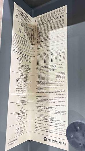 Used ALLEN BRADLEY Magnetic Motor Controller-Item#724
