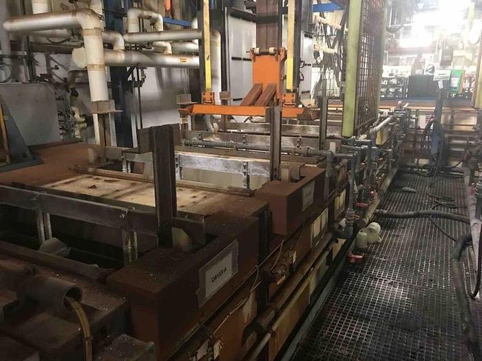 Used AUTOMATED, (U-SHAPED) LINE- Item#232