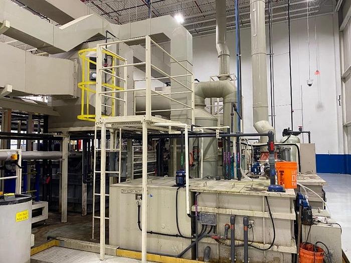 Used Automatic Hard Chrome Rack Line-Item#362