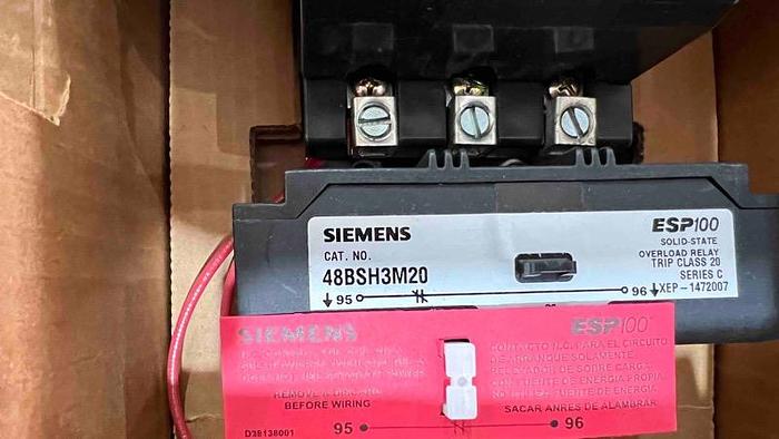 SIEMENS-Motor Starter Overload Relay-Item#647