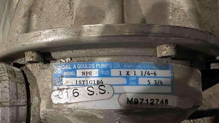 Used GOULDS Pumps-Item#485