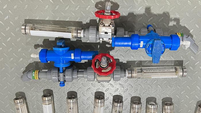 Used Asahi True Union Diaphragm Valves