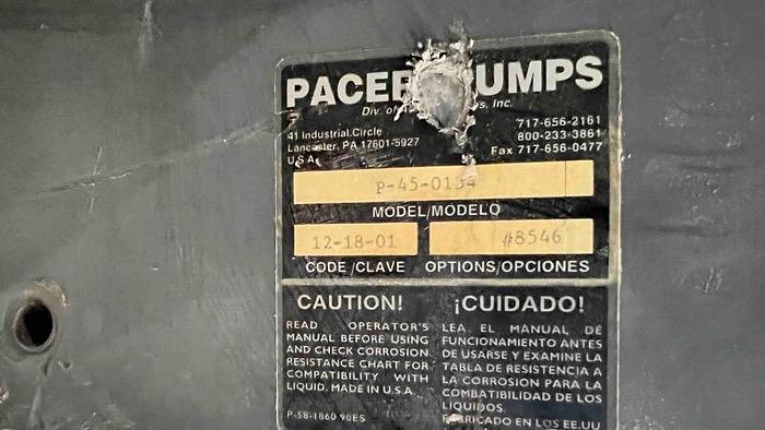 Used SERFILCO Severe Duty Vertical Pumps-Item#620