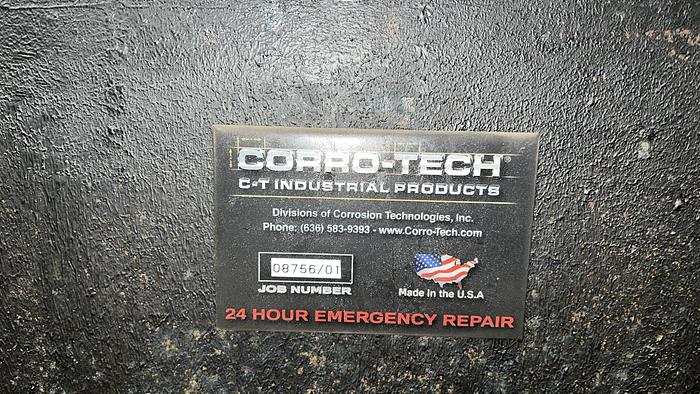 Used CORRO-TECH 120" x 30" x 60" Deep