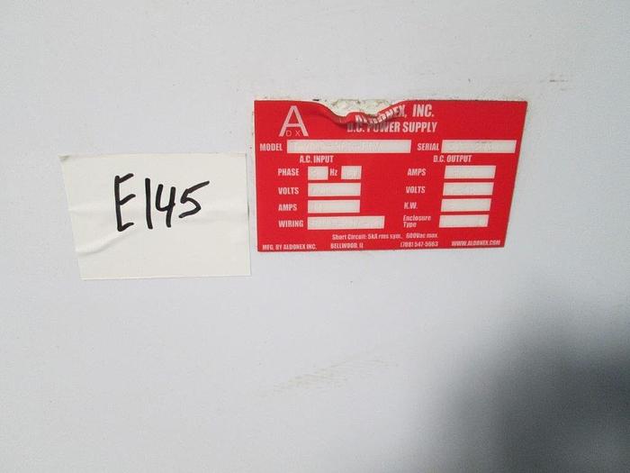 Used ALDONEX 300A 12V- Item#322