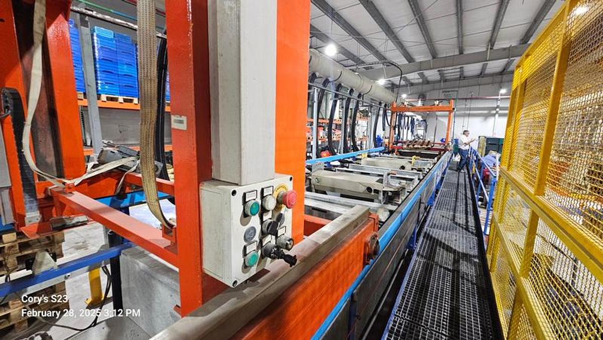 Used AUTOMATED TIN BARREL PLATING SYSTEM