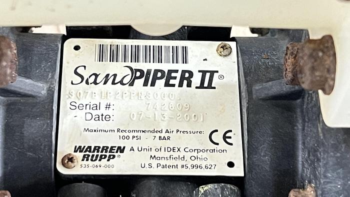 Used 3/4" Poly Body Sandpiper