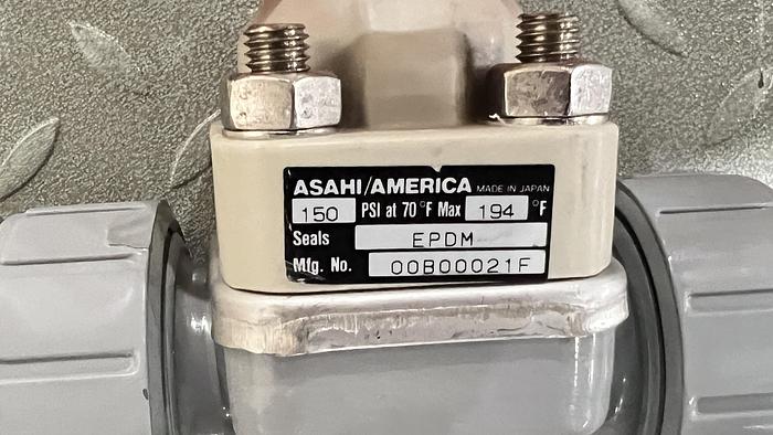Used Asahi True Union Diaphragm Valves