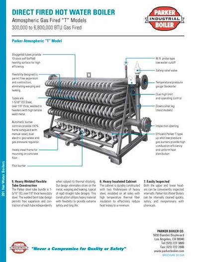 Used PARKER BOILER-Item#290