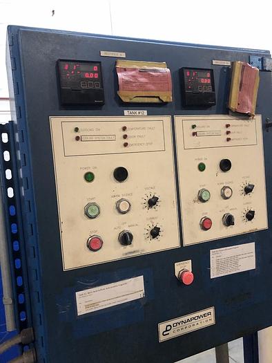 Used (2) 5,000 A 50 V HARDCOAT ANODIZING RECTIFIERS-Item#339