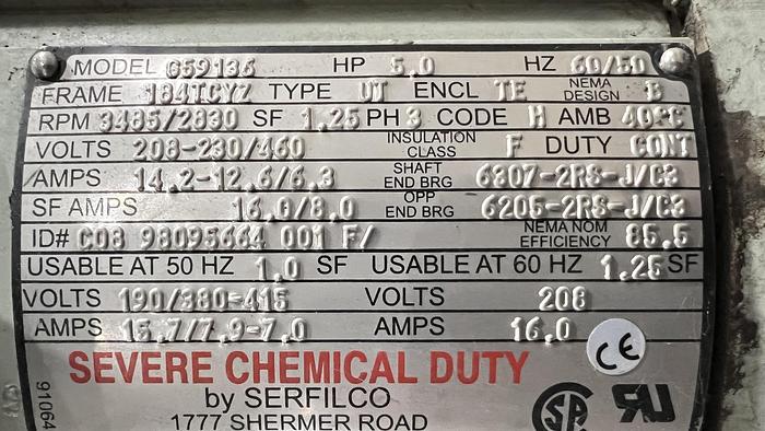 Used Waste Transfer Tank