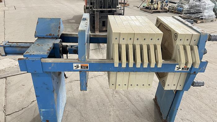 Used JWI Filter Press- 25" x 25" Plates