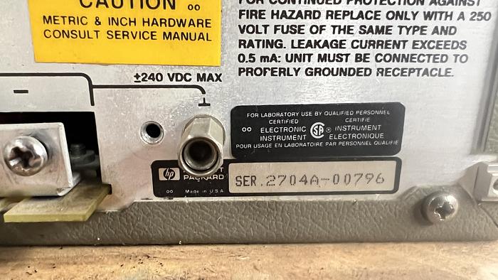 Used HP- DC Power Supply- 20V 30A