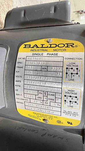 Used BALDOR Motors-Item#667