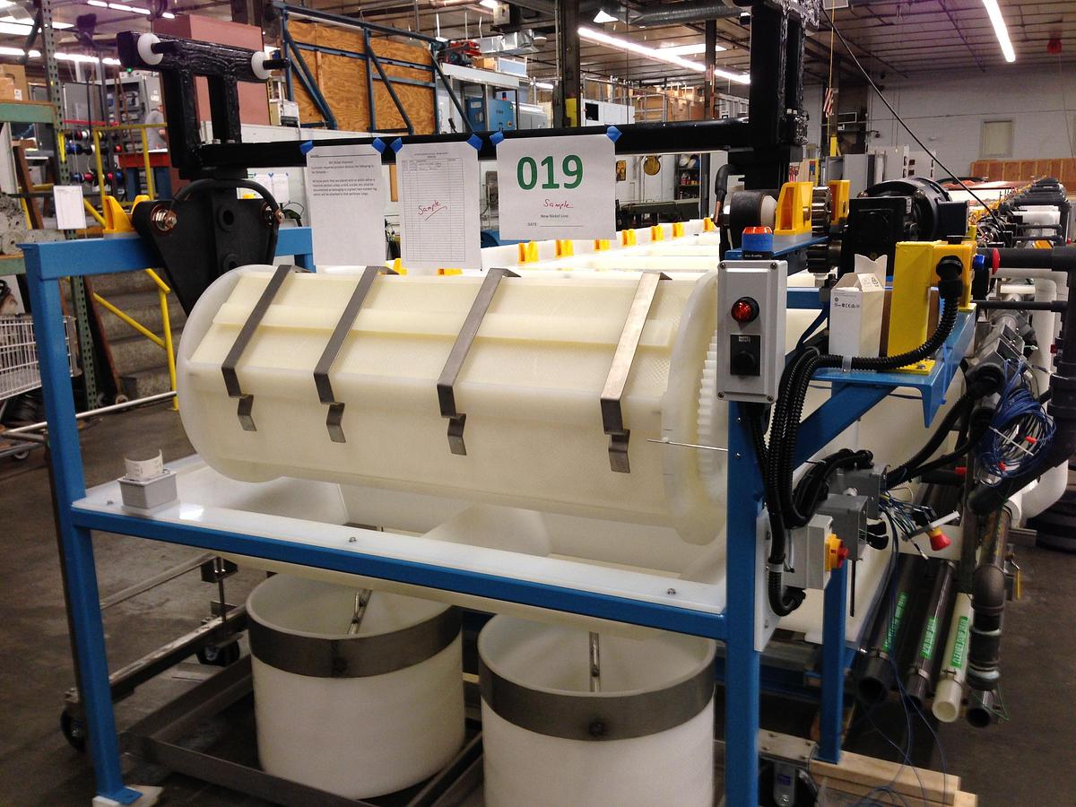 Never Used/ Automated Nickel Barrel Line