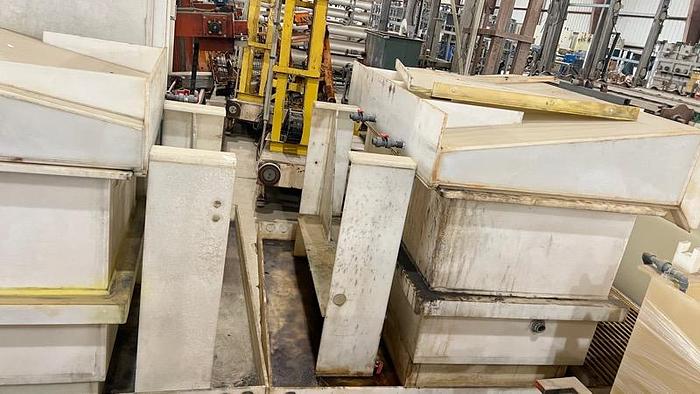 Used Manual Acid Etch/Cleaning Line-Item#812