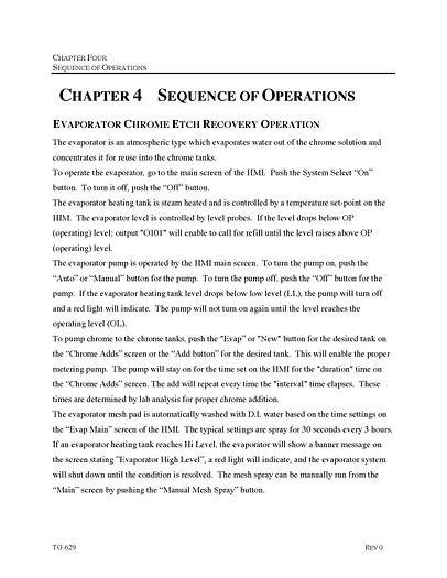 Used CHEMTECH CHROME ETCH RECOVERY EVAPORATOR-S.S.-Item#214