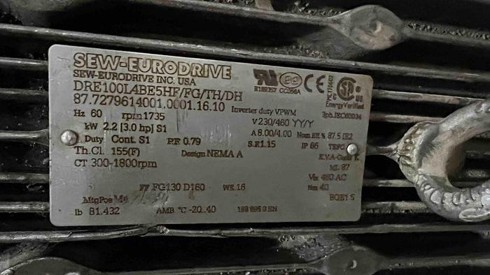 Used SEW-EURODRIVE Inverter Duty-Item#474
