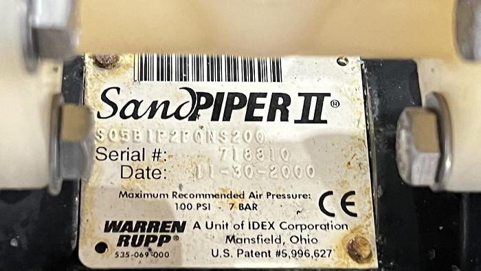 Used 1/2" Poly Body Sandpiper