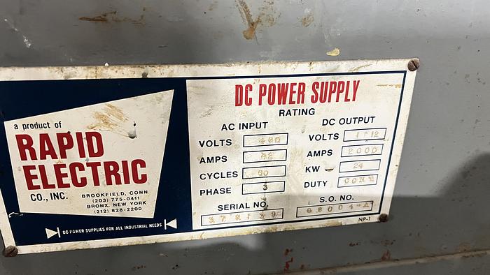 Used Rapid 2000A 12V