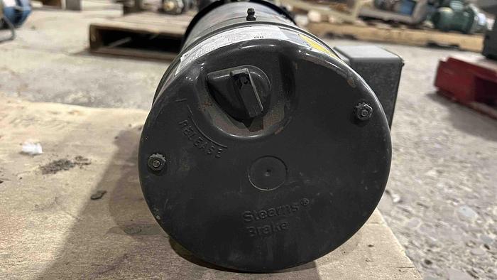 Used 2 Hp BALDOR Motor w/ STEARNS Brake-Item#481