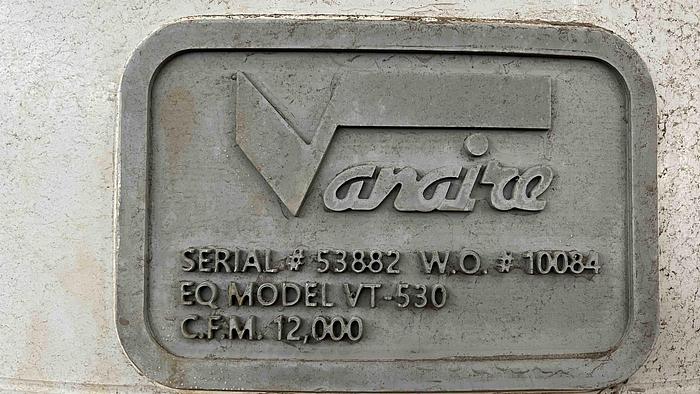 Used Vanair Scrubber & Exhaust Blower-Item#390