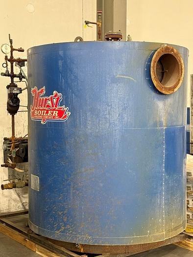 Used 100 HP Hurst Boiler- Model-4VT-G-100-150