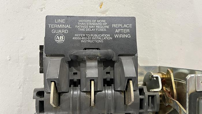 Used Allen Bradley Disconnect Switch