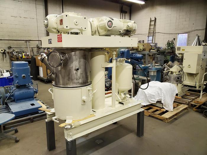 Used 10 GALLON ROSS DOUBLE PLANETARY MIXER – S/S – VACUUM & JACKETED - 3 HP/XP (#9529)