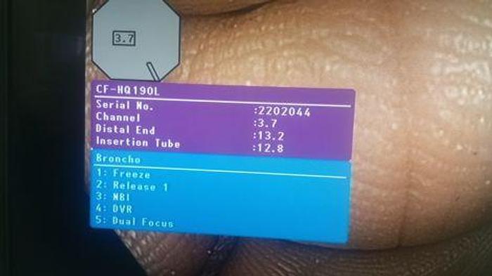 Used OLYMPUS CF-HQ190L Colonoscope