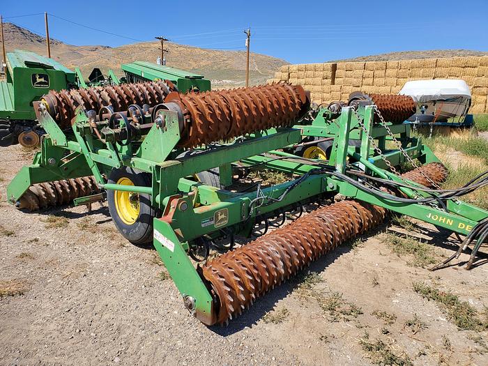 Used 25' John Deere 970 Roller Harrow