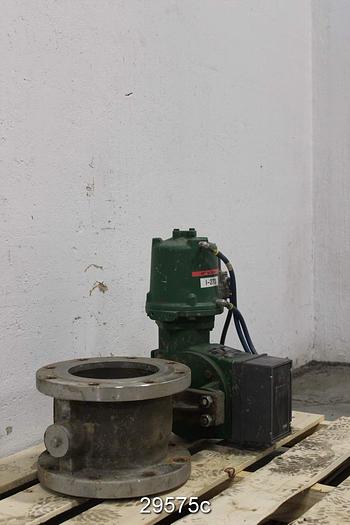 Used Fisher V150 8" V-Ball Control Valve #29575