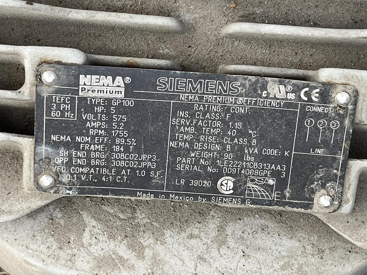 Used Siemens 1LEEE11CB313AA3