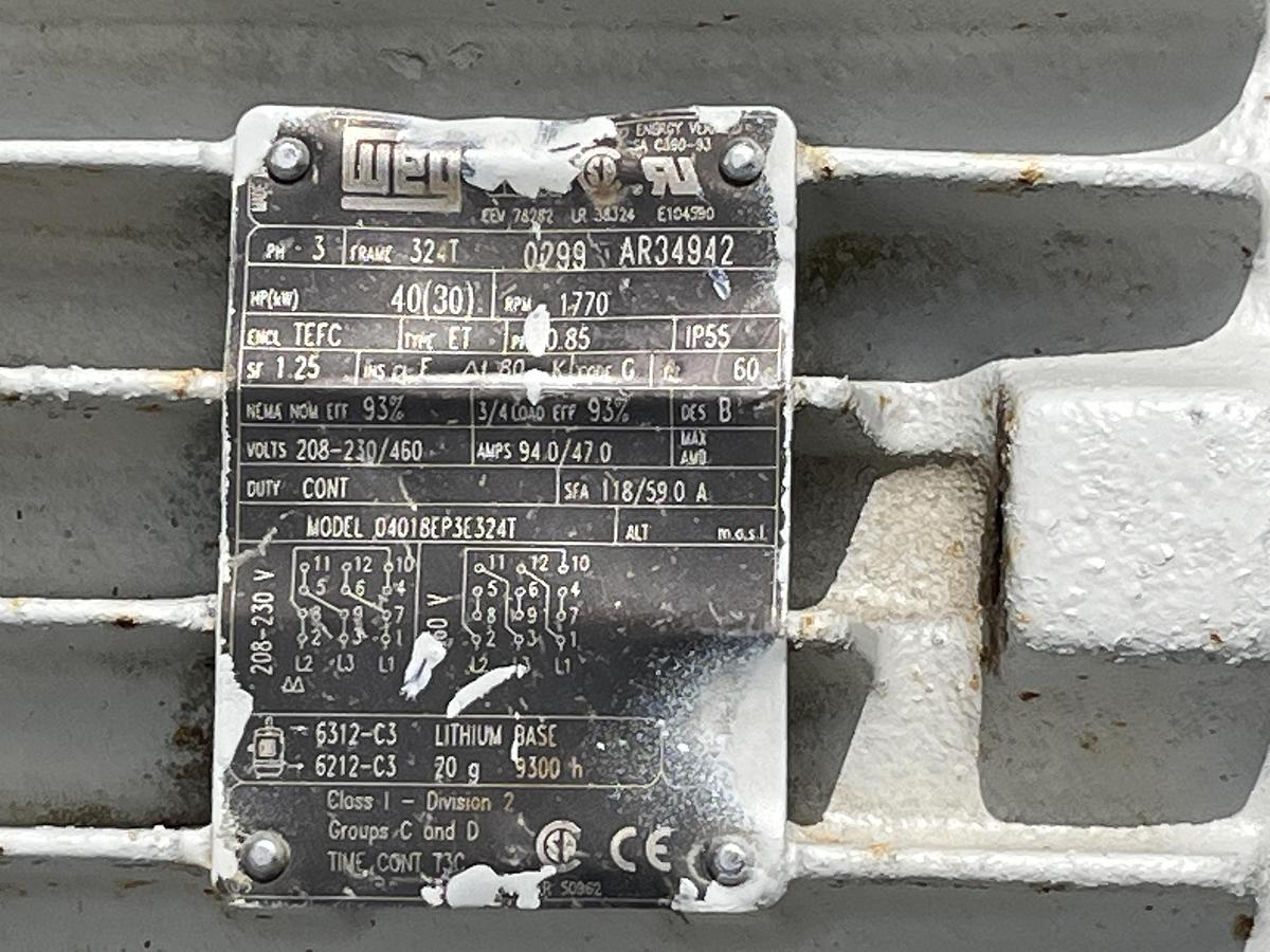 Used WEG 04018EP3E324T