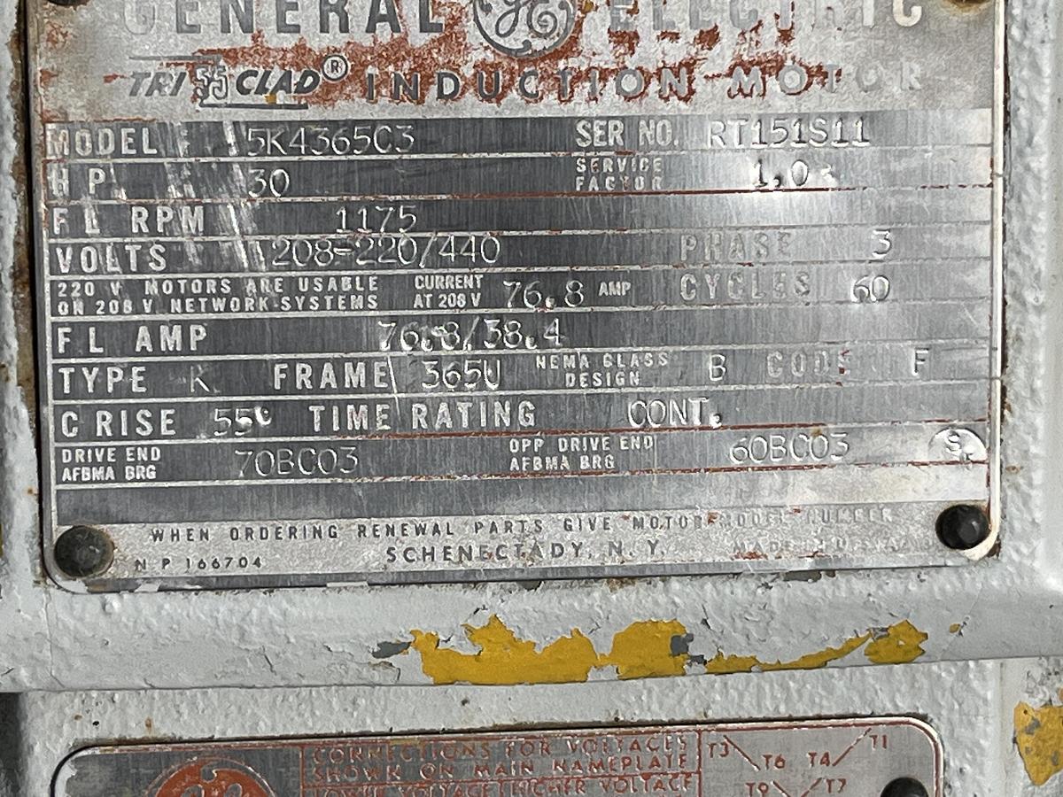 Used General Electric 5K4365C3