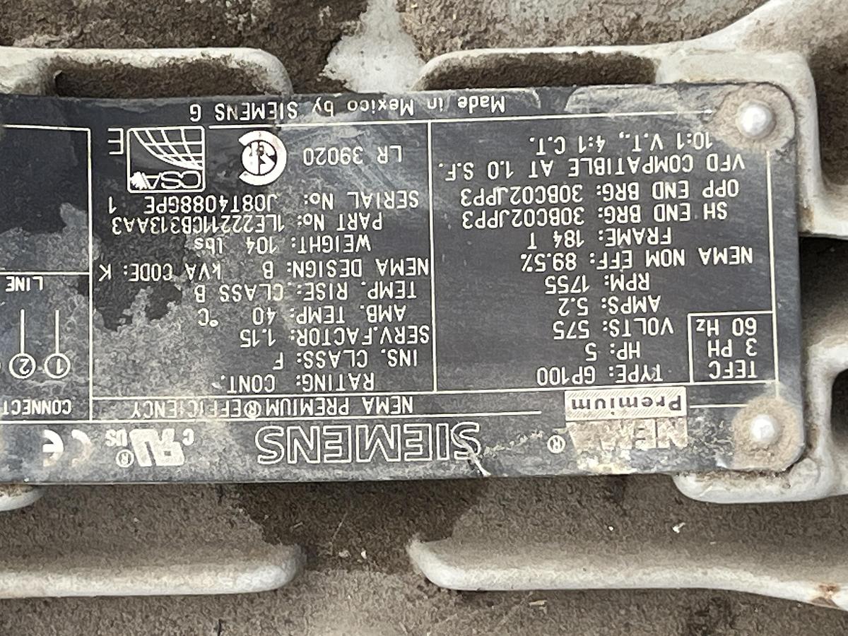 Used Siemens 1LEEE11CB313AA3