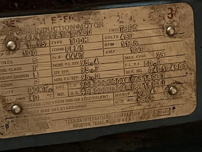 Used Toshiba 6K4100L1C101S0