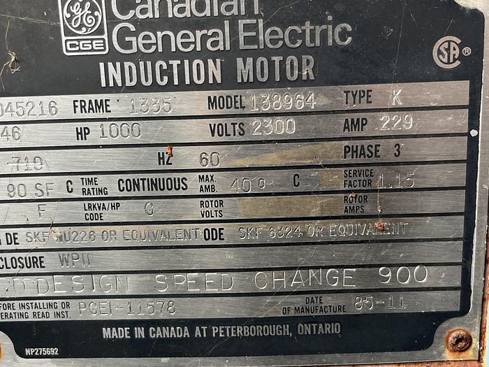 Used Canadian GE 138964
