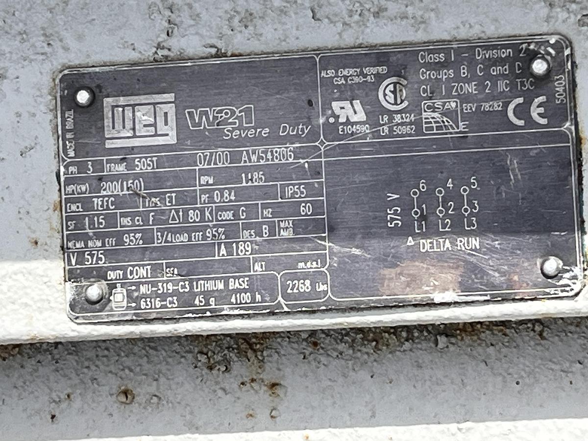 Used WEG AW54806