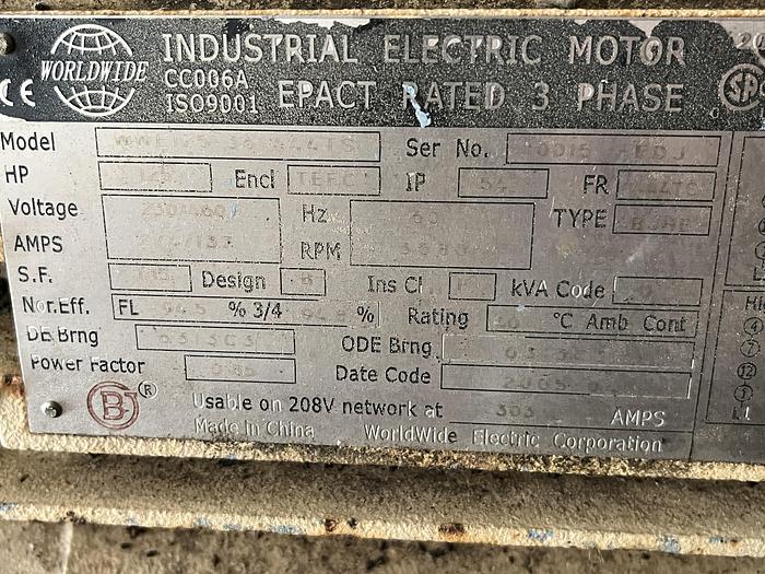 Used Worldwide WWE-125-36-444TS