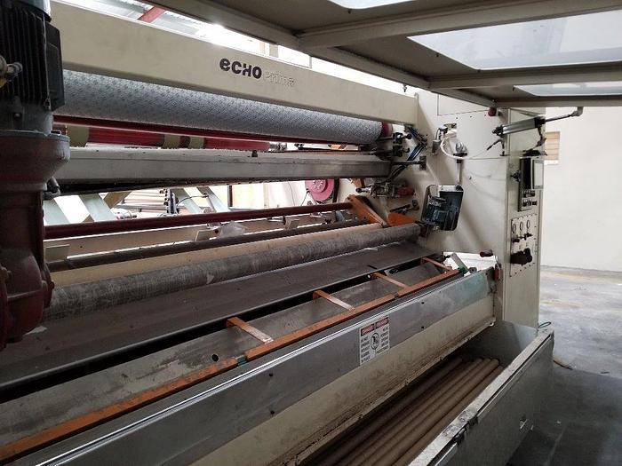Used 110" (2.79M) PERINI 716B TISSUE REWINDER