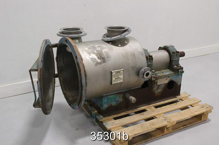 Used Fiberprep CH 3 Pressure Screen Housing and Rotating Assembly #35301