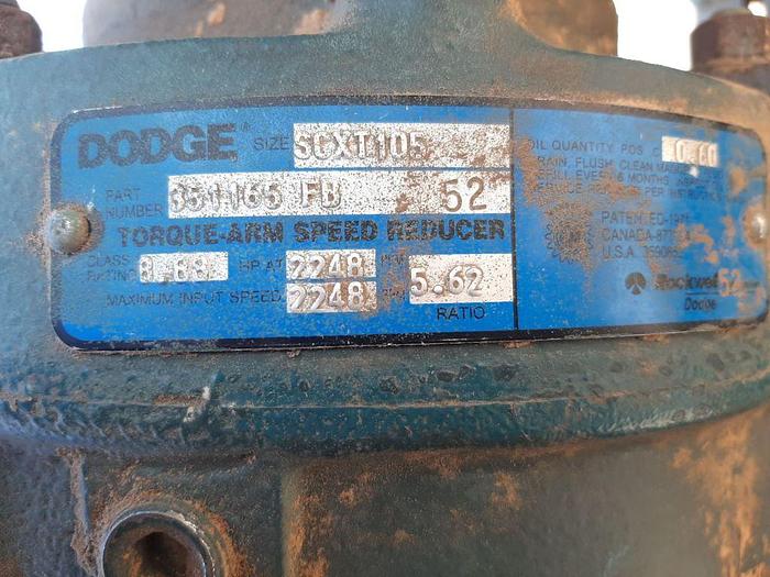 Used Conveyor, Screw, 12" x 12', C/st, Incline, 1 HP #S74830