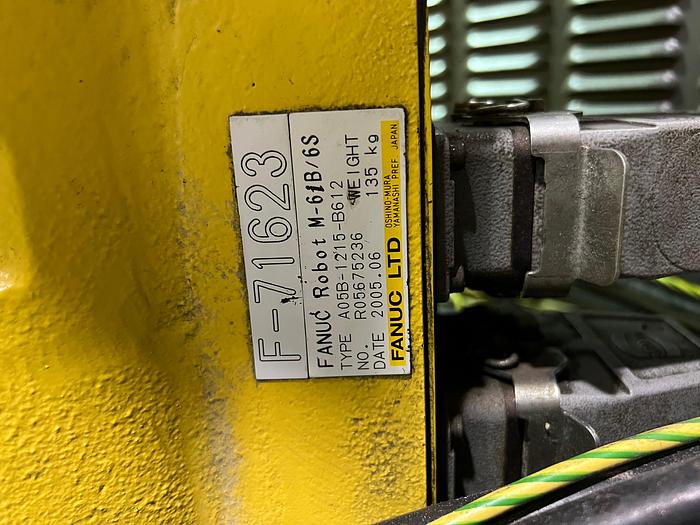 Used FANUC M-6iB/6S, CLEANED AND TESTED
